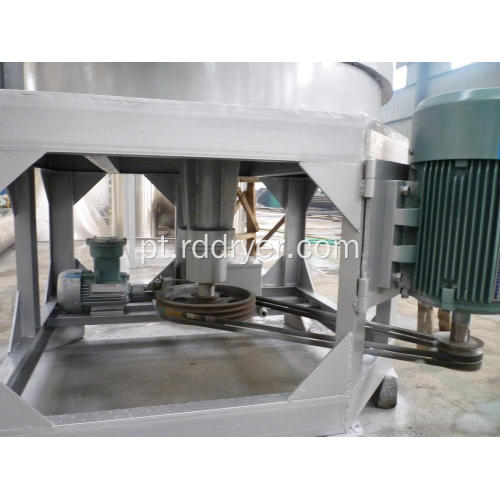 secadores instantâneos da rotação do fabricante para o processamento contínuo do material do pó / maioria